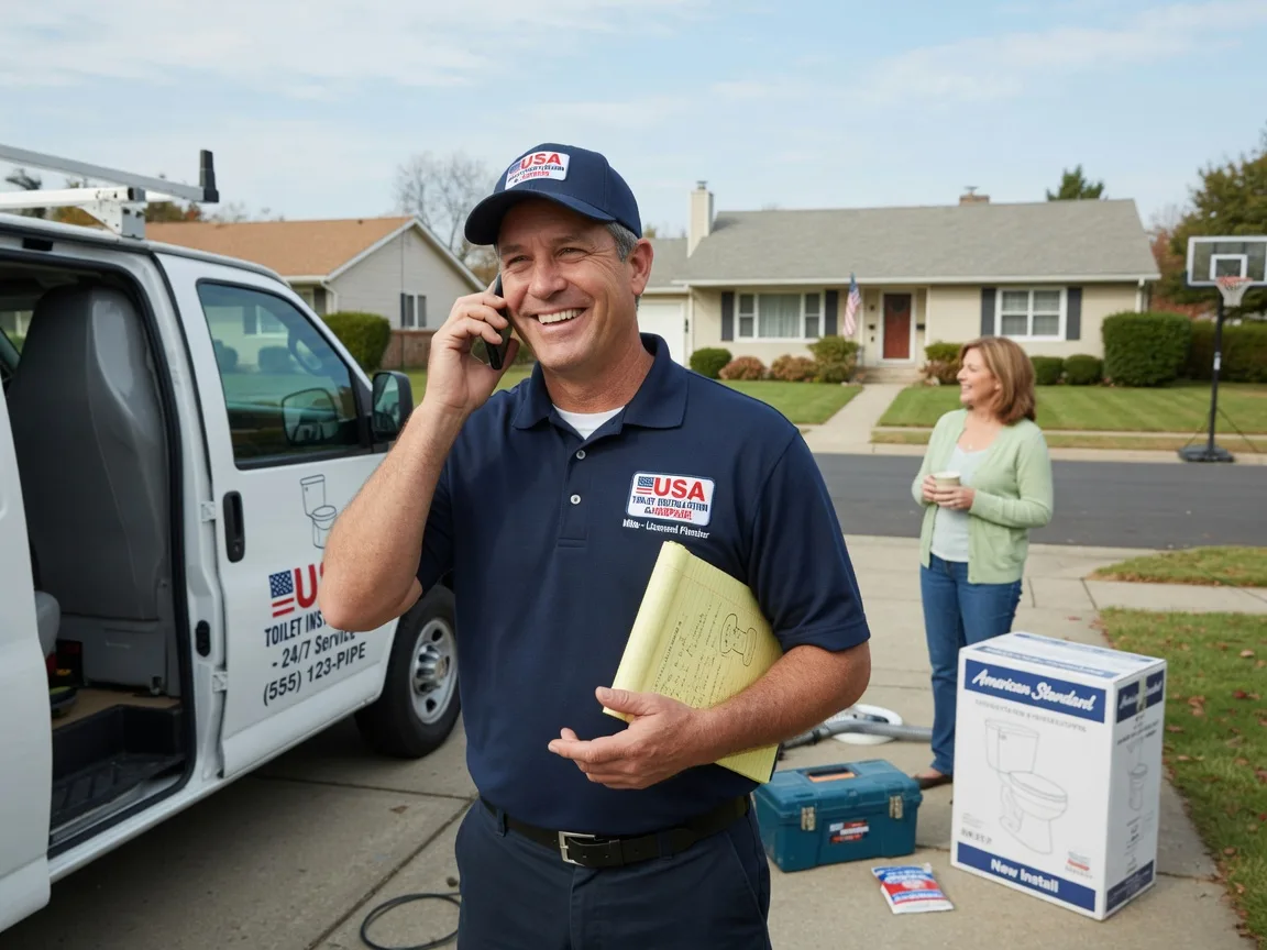 Toilet Installation Hazleton, IA FAQs